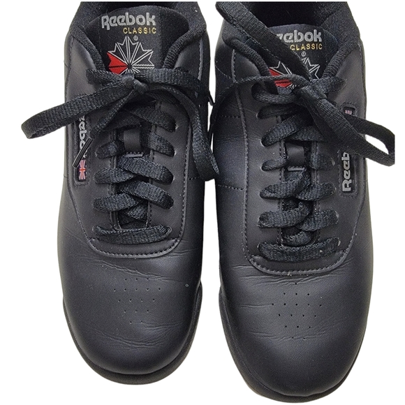 Reebok Black Sneaker Reebok Princess Classic Women's Comfort Running Shoe Size 9 - Picture 2 of 12